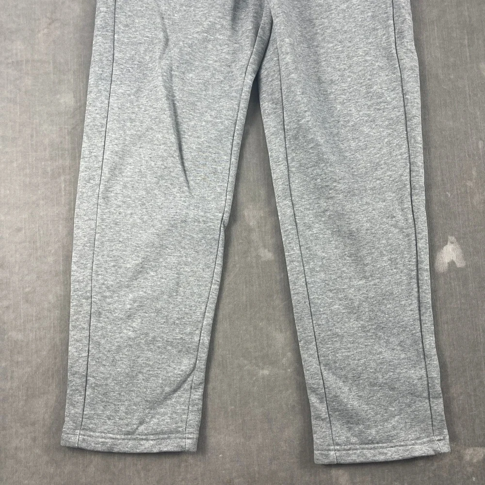 Puma Kids Small Gray Sweatpants Athletic Fleece Joggers Pockets